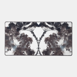 Asiatische Kunst mit Lotusblätter Motiv Schreibtischunterlage