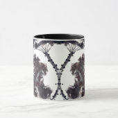 Asiatische Kunst mit Lotusblätter Motiv Tasse (Zentrum)