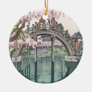 Asiatische Kunst Vintage Orientalischer Klassiker Keramik Ornament