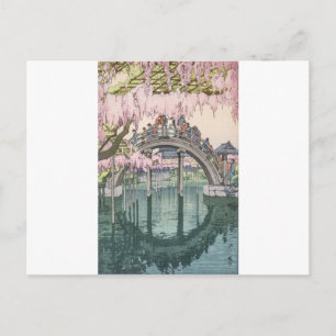 Asiatische Kunst Vintage Orientalischer Klassiker Postkarte