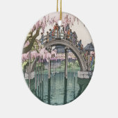 Asiatische Kunst-Vintages orientalisches Keramik Ornament (Rechts)