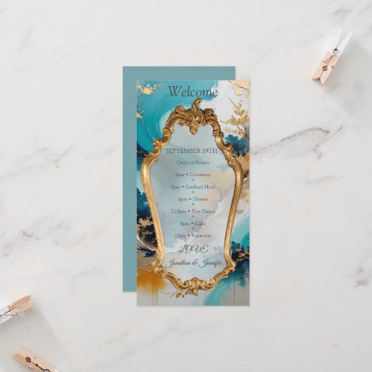 Asiatische künstlerische Orientalische Waves & Sce (Vorderseite/Rückseite Beispiel)