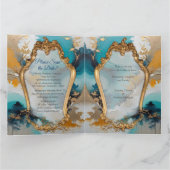 Asiatische künstlerische Orientalische Waves & Sce Karte (Innenseite)