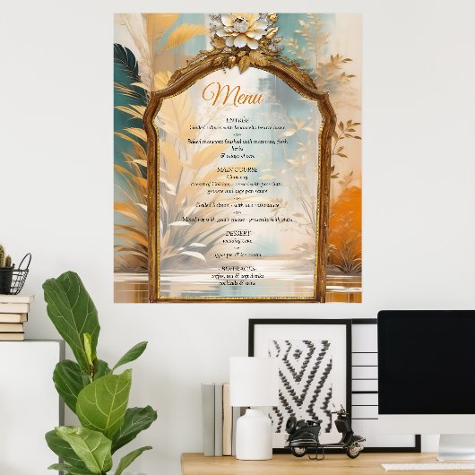 Asiatische künstlerische Orientalische Waves & Sce Poster (Heimbüro)