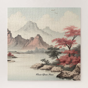 Asiatische Landschaft Schönheit Puzzle