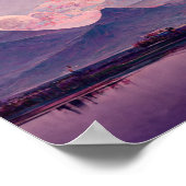 Asiatische Landschaftsmalerei Poster (Ecke)