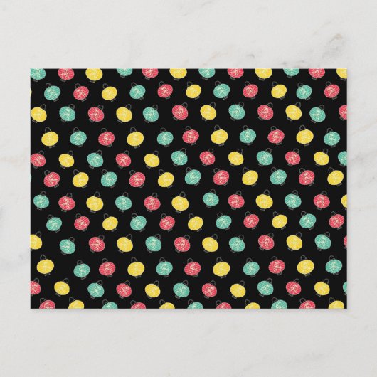 Asiatische Laternen Postkarte (Vorderseite)