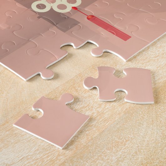 Asiatische Laternen Puzzle (Seite)