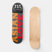ASIATISCHE LIEBE Skateboard (Vorderseite)