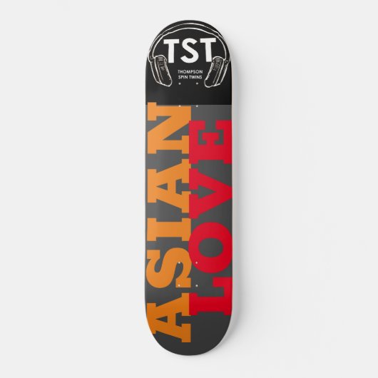 ASIATISCHE LIEBE Skateboard (Vorderseite)