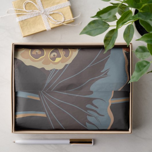 Asiatische Lotus-Blume. Seidenpapier (Geschenk)