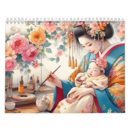 Asiatische Mamas Kalender