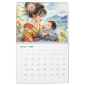 Asiatische Mamas Kalender (Jan 2027)