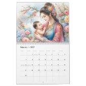 Asiatische Mamas Kalender (Feb 2027)