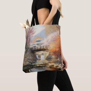 Asiatische Naturlandschaft Tasche