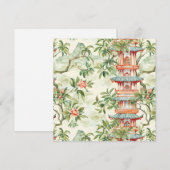 Asiatische Pagode in Verdant Landscape (1) (Vorne/Hinten)