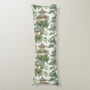 Asiatische Pagode in Verdant Landscape (10) Seitenschläferkissen