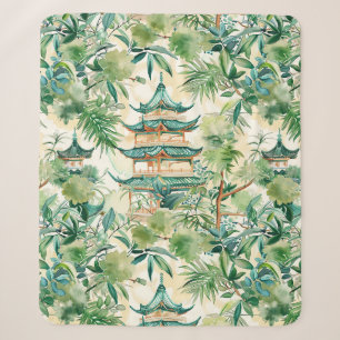 Asiatische Pagode in Verdant Landscape (12) Sherpadecke