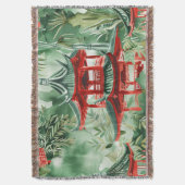 Asiatische Pagode in Verdant Landscape (14) Decke (Vorderseite Vertikal)