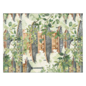 Asiatische Pagode in Verdant Landscape (16) Tischdecke (Vorderseite (Horizontal))