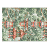 Asiatische Pagode in Verdant Landscape (17) Tischdecke (Vorderseite (Horizontal))