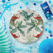 Asiatische Pagode in Verdant Landscape (2) Pappteller (Party)