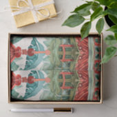 Asiatische Pagode in Verdant Landscape (2) Seidenpapier (Geschenk)
