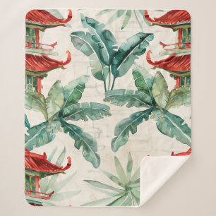 Asiatische Pagode in Verdant Landscape (2) Sherpadecke