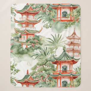 Asiatische Pagode in Verdant Landscape (3) Sherpadecke