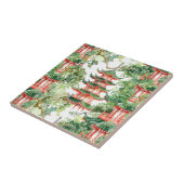 Asiatische Pagode in Verdant Landscape (9) Fliese (Seite)