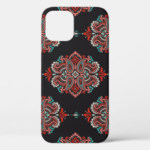 Asiatische Paisley-Elemente, boho Vintage Muster. Case-Mate iPhone Hülle