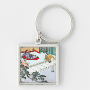 Asiatische Prinzessin Schlüsselanhänger