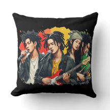 Asiatische Reggae-Band K-Pop Dreadlocks Rasta