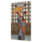 Asiatische Schlachtfrau Klemmbrett (Links)