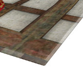 Asiatische Schlachtfrau Schneidebrett (Ecke)