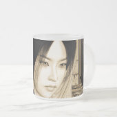 Asiatische Schönheit Mattglastasse (VorderseiteRechts)