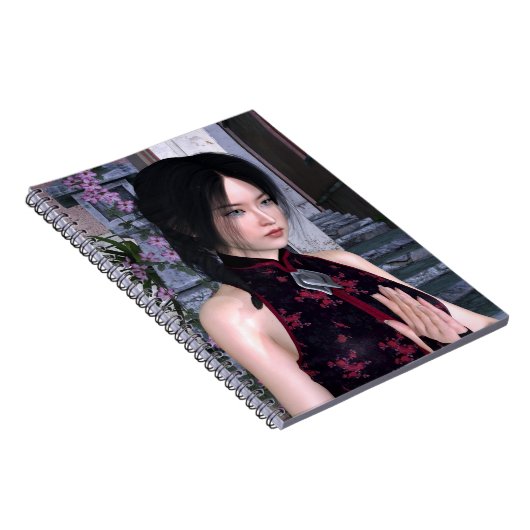 Asiatische Schönheit Notizblock (Rechte Seite)