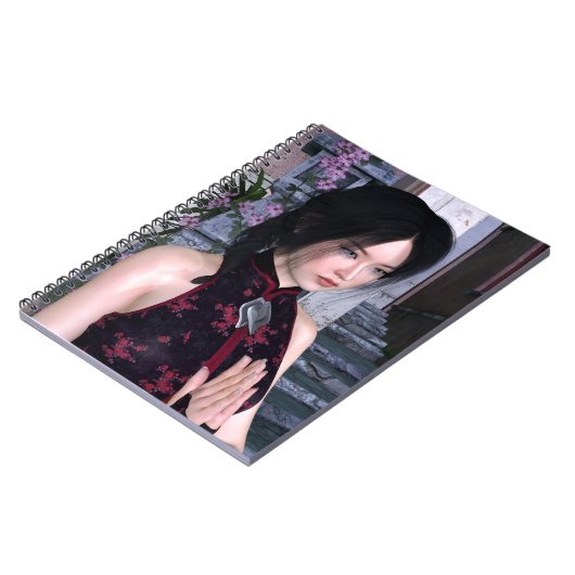 Asiatische Schönheit Notizblock (Linke Seite)