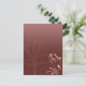 Asiatische Schönheit Postkarte (Stehend Vorderseite)