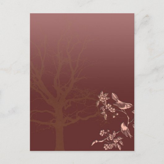 Asiatische Schönheit Postkarte (Vorderseite)