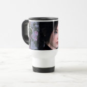 Asiatische Schönheit Reisebecher (Vorderseite Links)