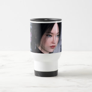 Asiatische Schönheit Reisebecher