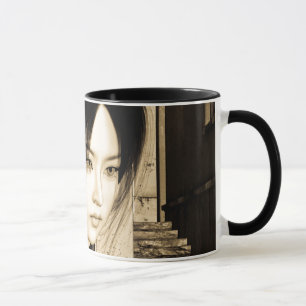 Asiatische Schönheit Tasse