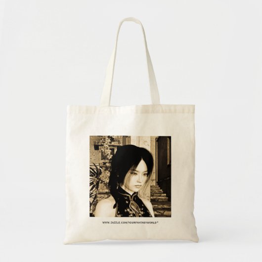 Asiatische Schönheit Tragetasche (Vorne)