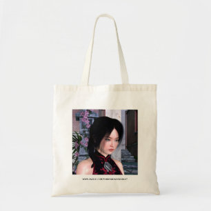 Asiatische Schönheit Tragetasche
