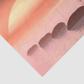 Asiatische Schritte zur Sonne - 3D übertragen Seidenpapier (Ausschnitt)