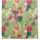 Asiatische Seide Duschvorhang (Vorderseite)