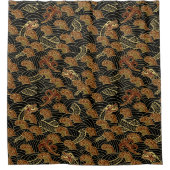 Asiatische Seide Duschvorhang (Vorderseite)