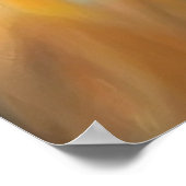 Asiatische Semi-Langhaar-Katze Poster (Ecke)