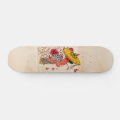 Asiatische Skateboard (Horizontal)